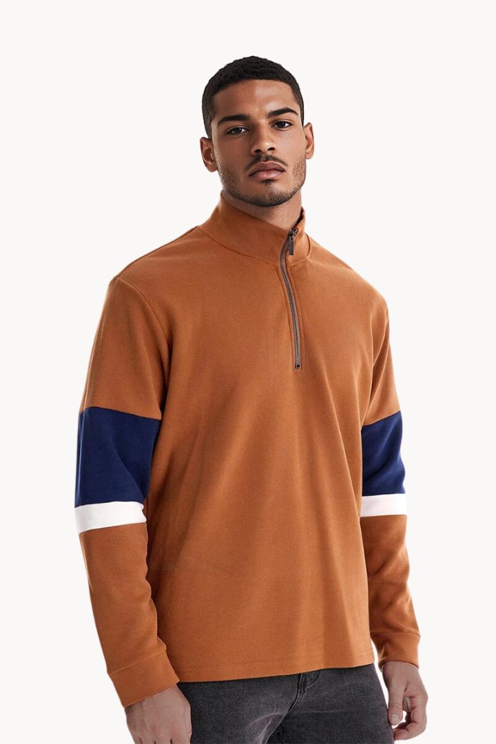Nathan Quarter-Zip Sweater | Ponty