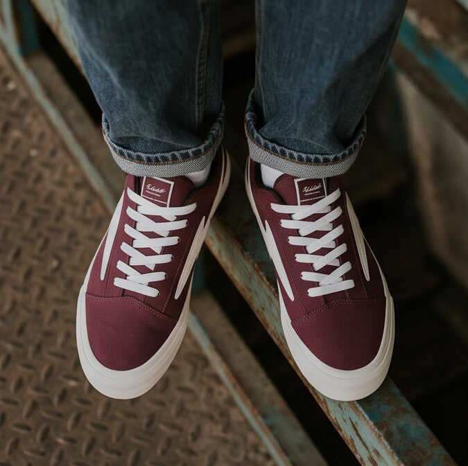 Steady — Low-Top Canvas Sneaker with Platform Sole