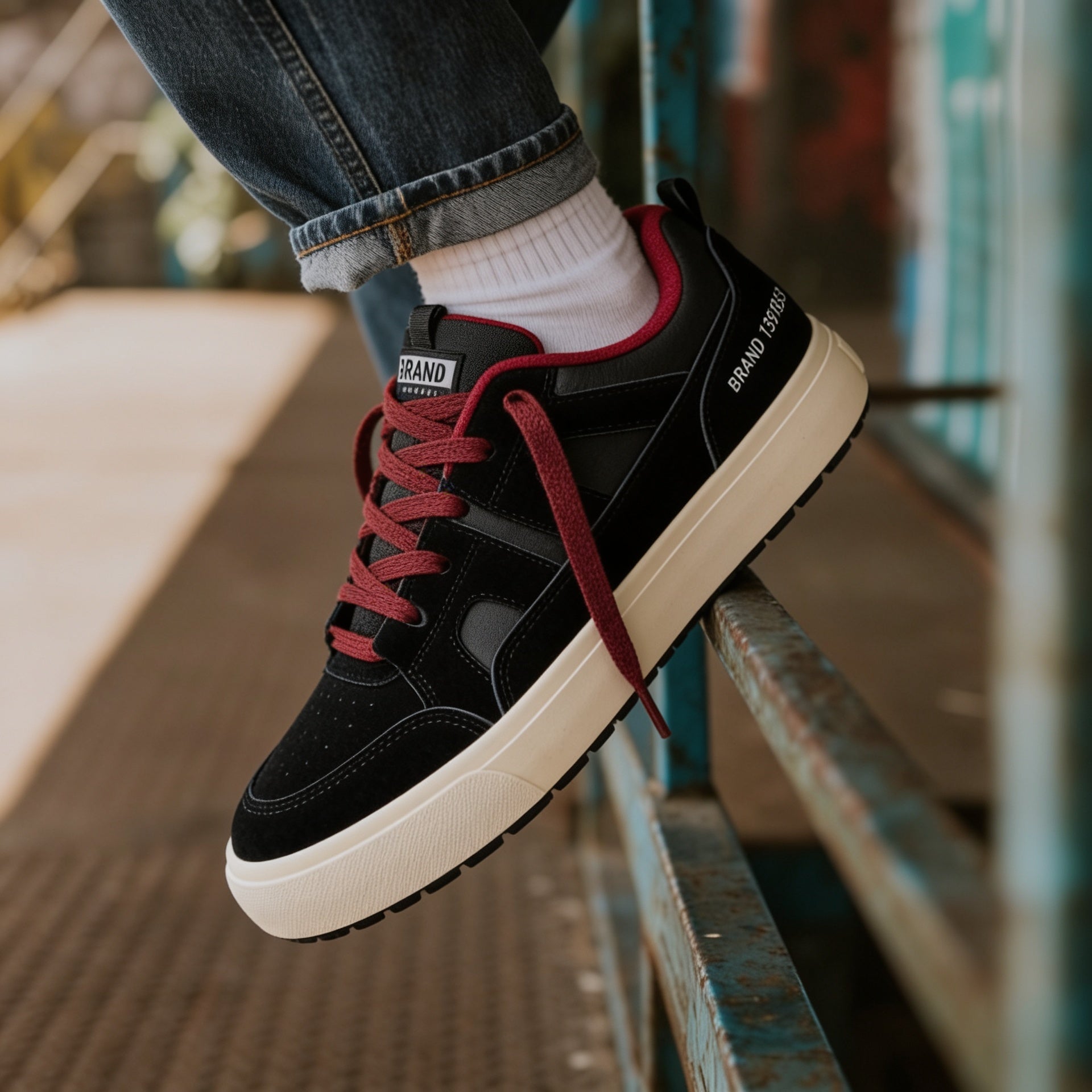 Deck — Chunky Platform Skate-Inspired Sneaker