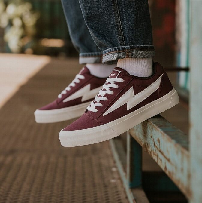 Steady — Low-Top Canvas Sneaker with Platform Sole