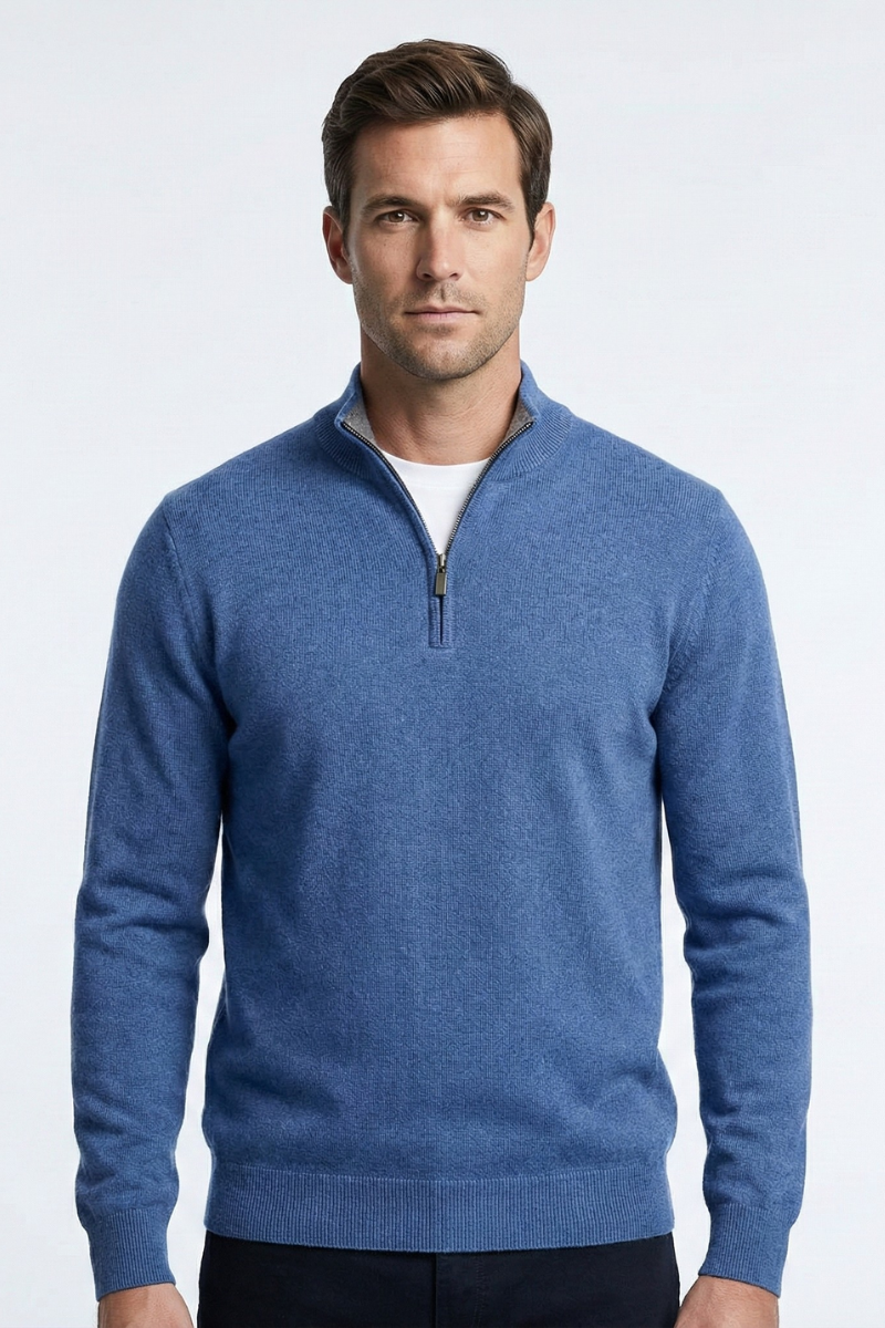 Santous Zip-Up Sweater | Ponty