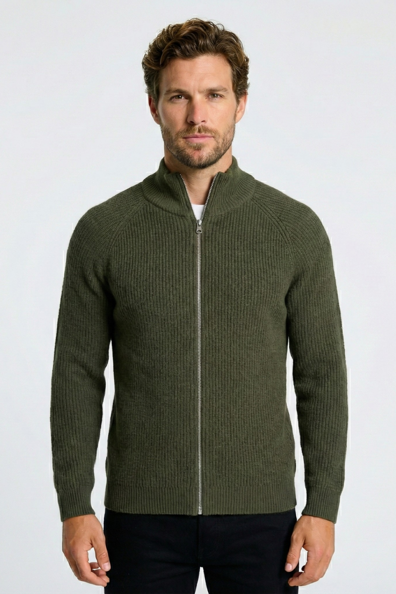 Colton Cashmere Zip Sweater | Ponty