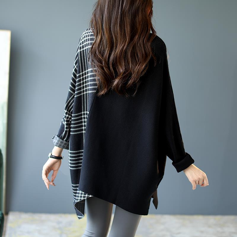 Patchwork Turtleneck Sweater | Ponty