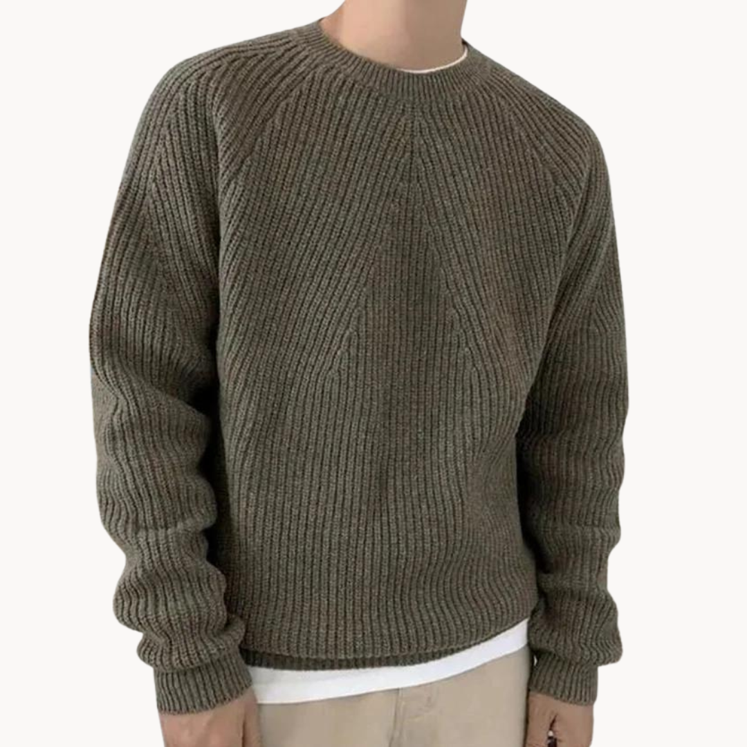 Ronan Ridgeway Ribbed Sweater | Ponty