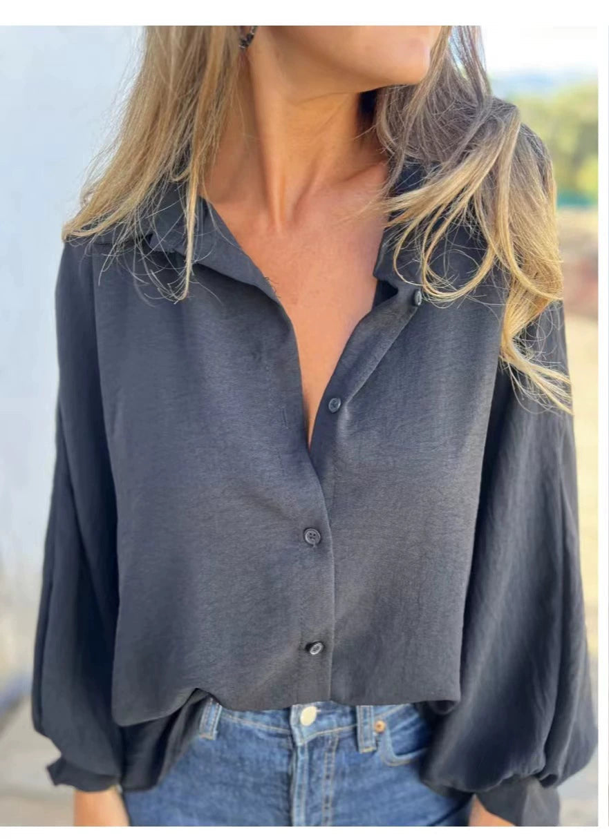 Minimalist Ruffled Shirt for Women | Ponty