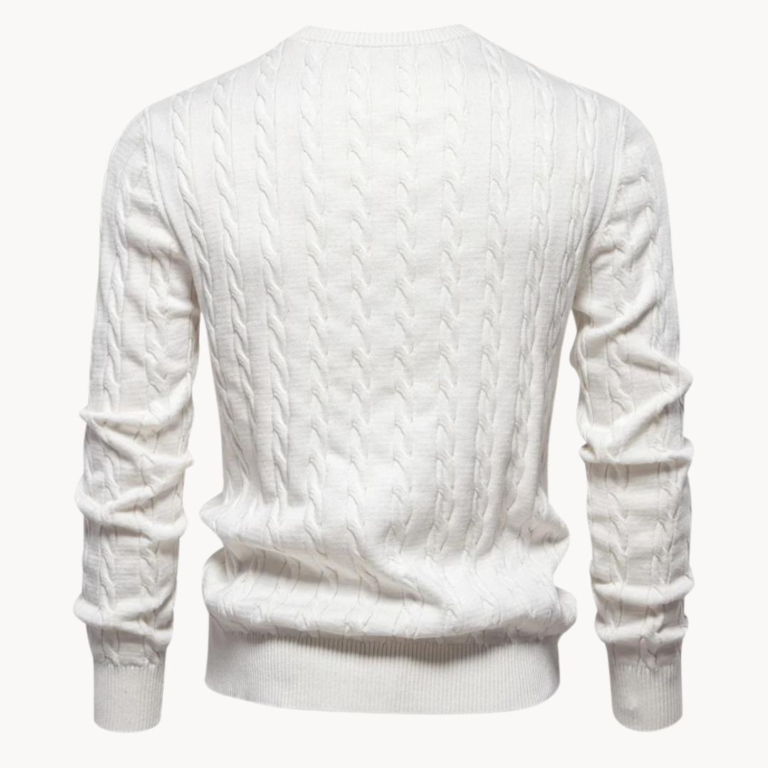 Kosta Cable Knit Sweater | Ponty