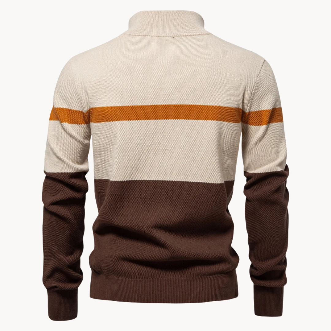 Connor Quarter Zip Sweater | Ponty