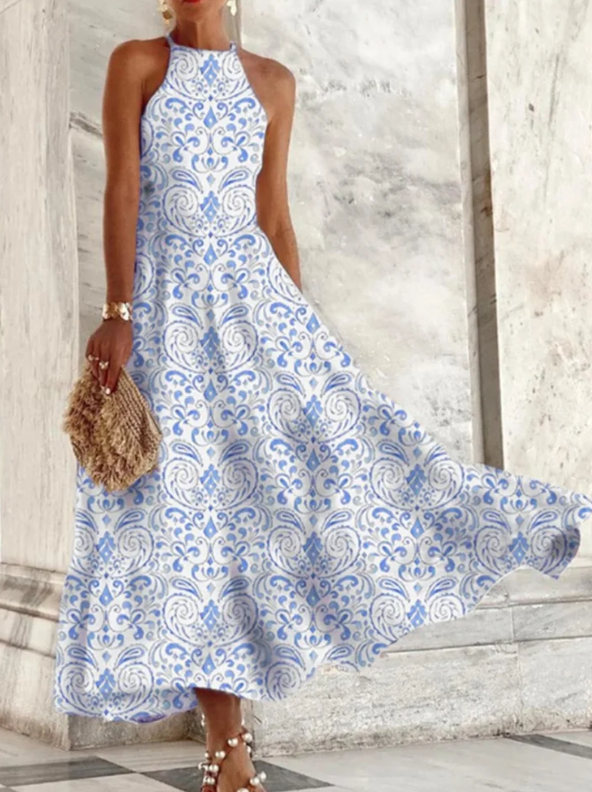 Women's Classic Summer Dress - Short Sleeve Elegant Design | Ponty