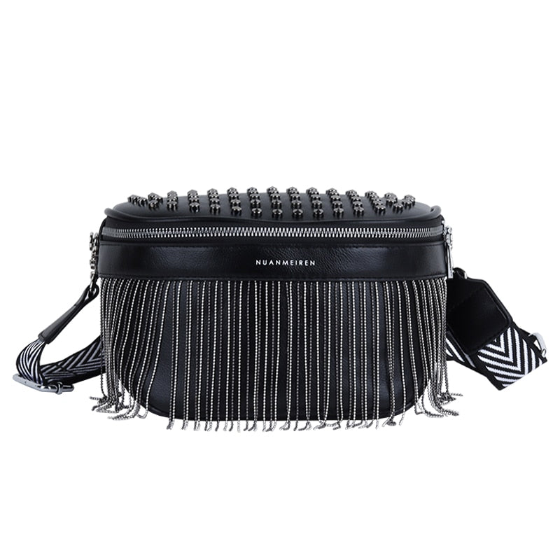 Faith Tassel Leather Bag | Ponty