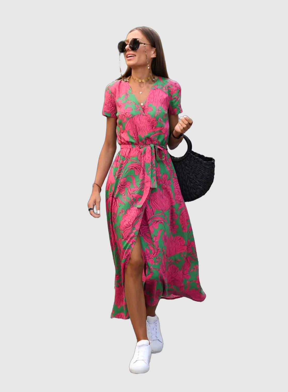 Women's Summer Dress - Elegant Printed Dress for Women | Ponty