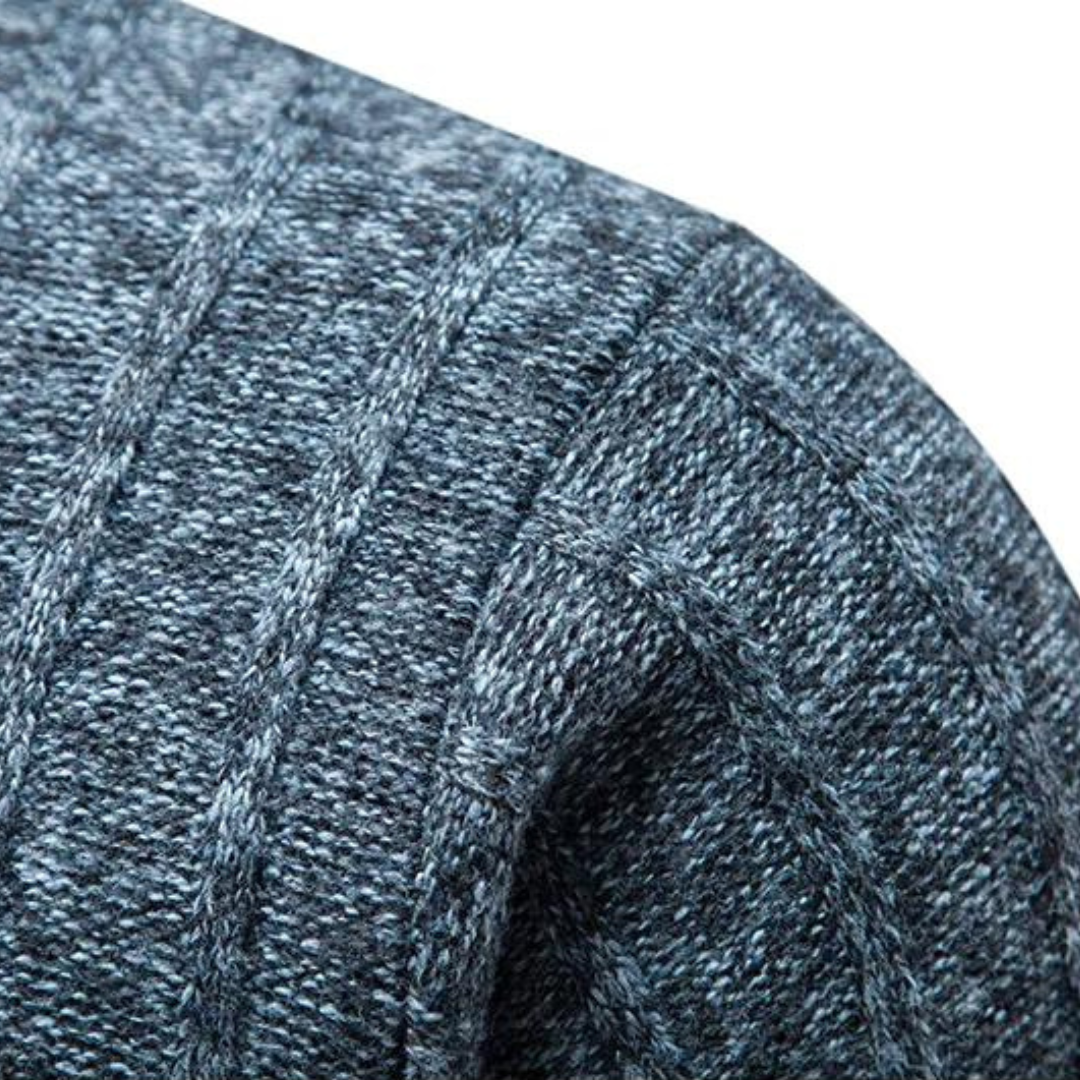 Freddie Quarter Zip Sweater | Ponty