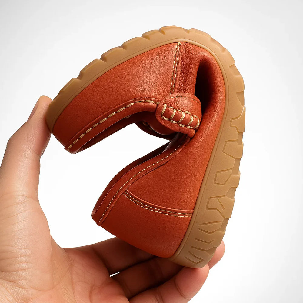 Orthopedic Leather Moccasin • Ponty