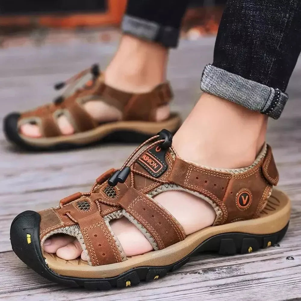 ErgoStride – All-Terrain Comfort Sandals for Men