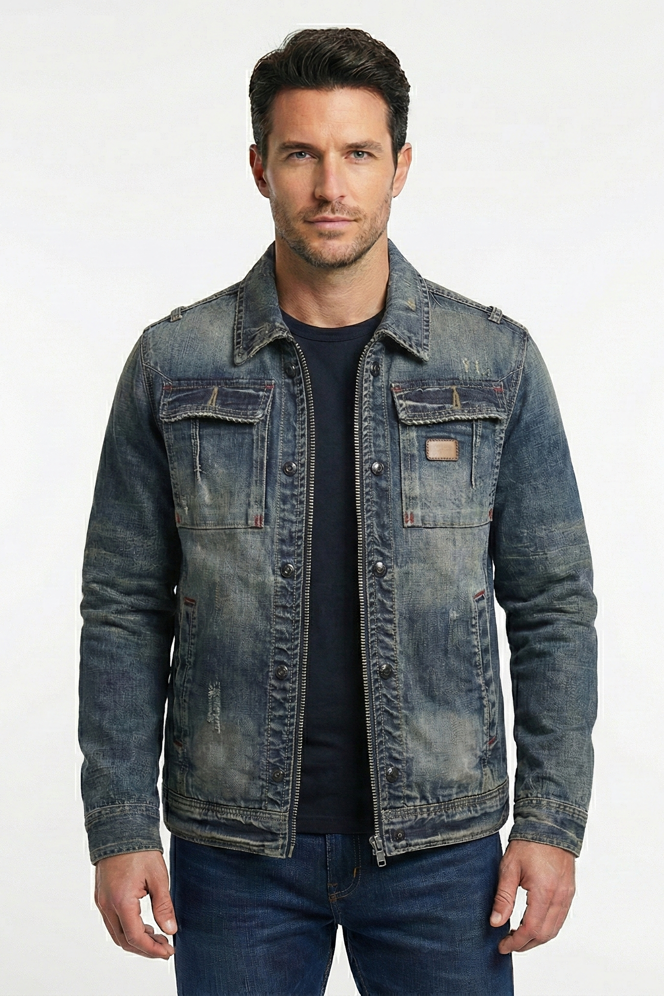 Carl Retro Denim Jacket | Ponty