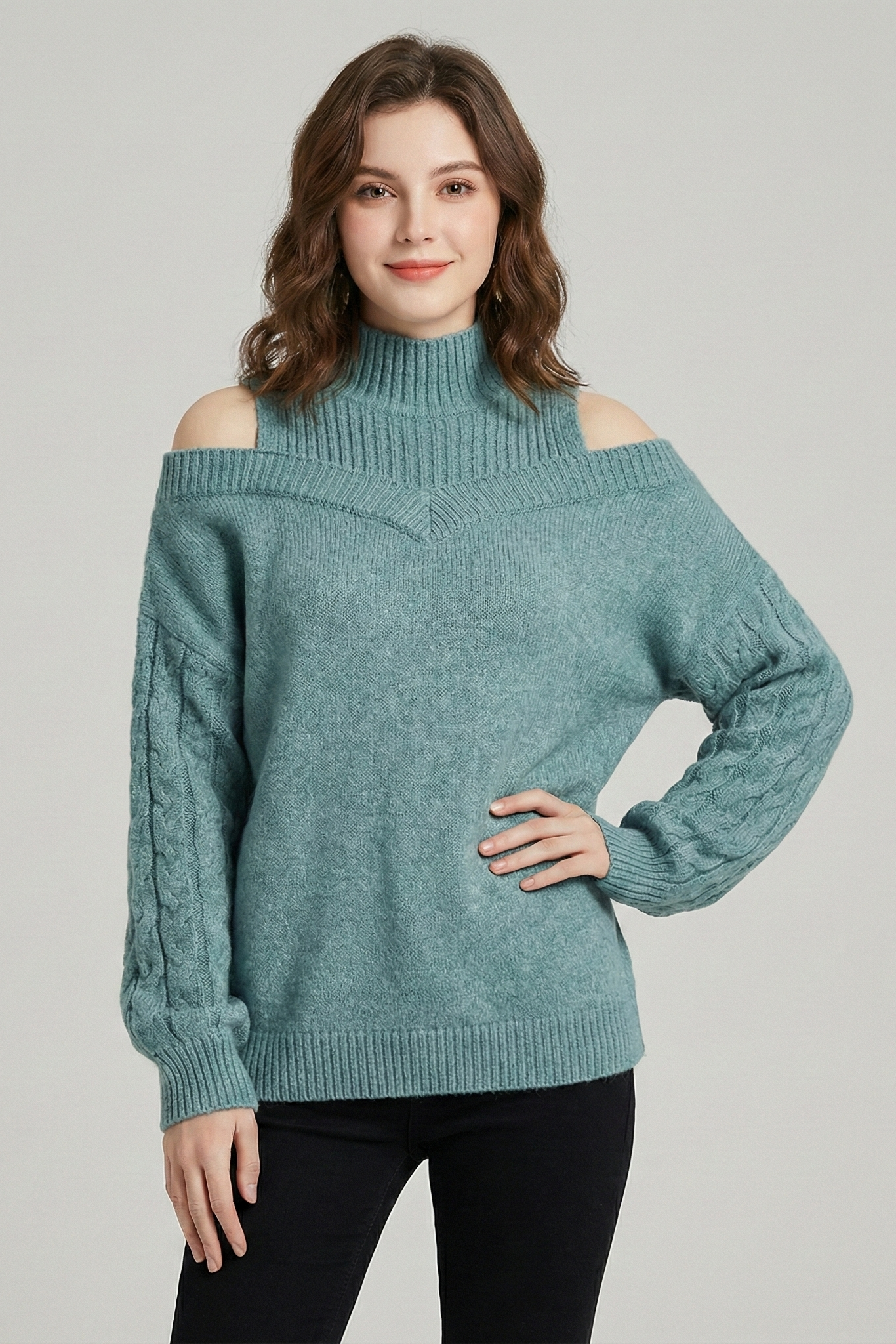Off Shoulder Sweater | Ponty