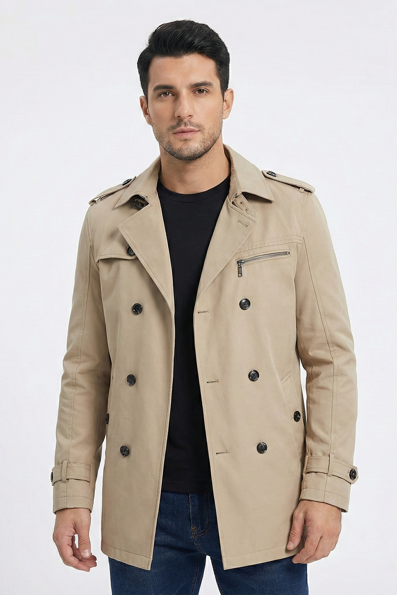 Stylish Waterproof Old Money Coat for Men | Ponty