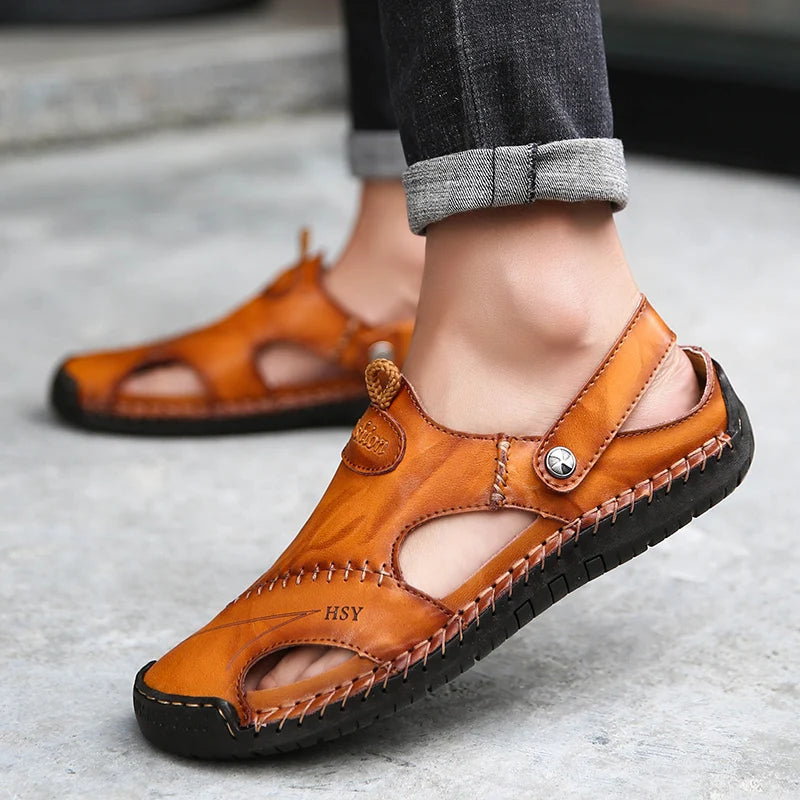 Ponty | Orthopedic Leather Sandals