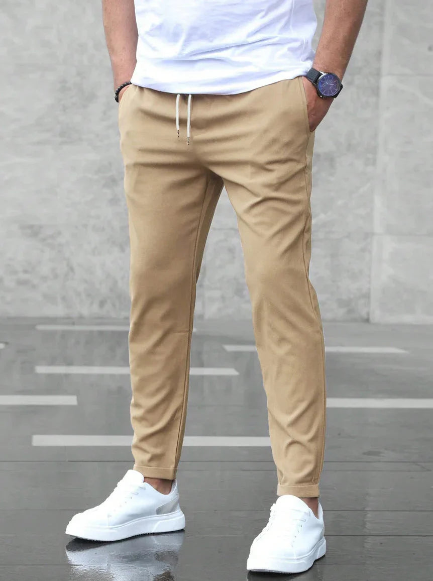Slim-Fit Casual Pants for Modern Men • Jonas Ponty