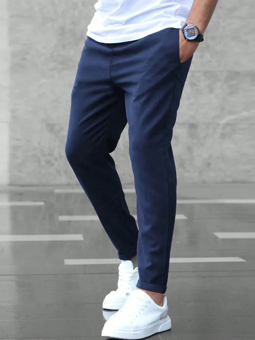 Slim-Fit Casual Pants for Modern Men • Jonas Ponty