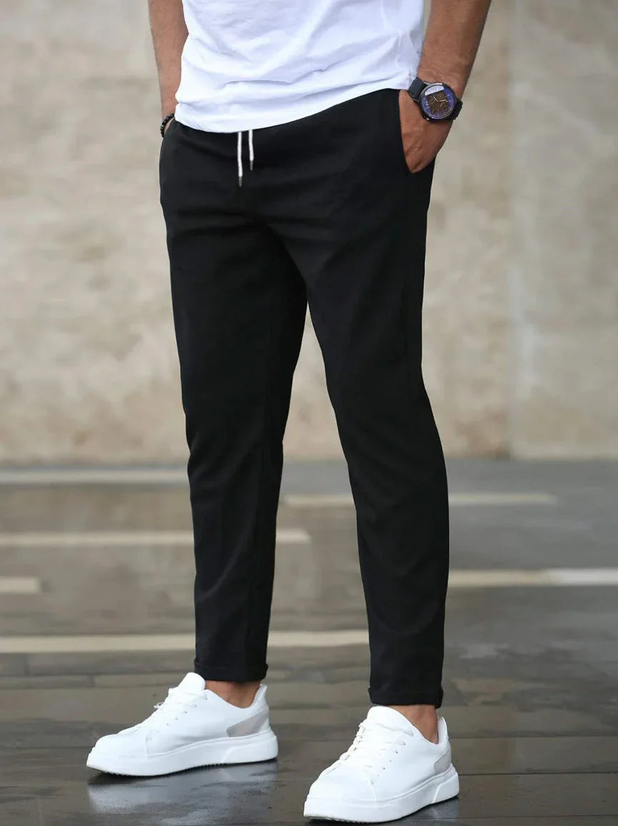 Slim-Fit Casual Pants for Modern Men • Jonas Ponty