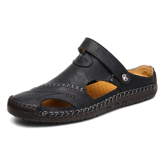 Orthopedic Leather Sandals • Ponty