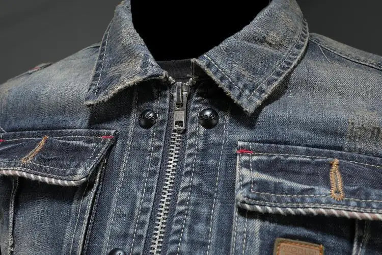 Carl Retro Denim Jacket | Ponty