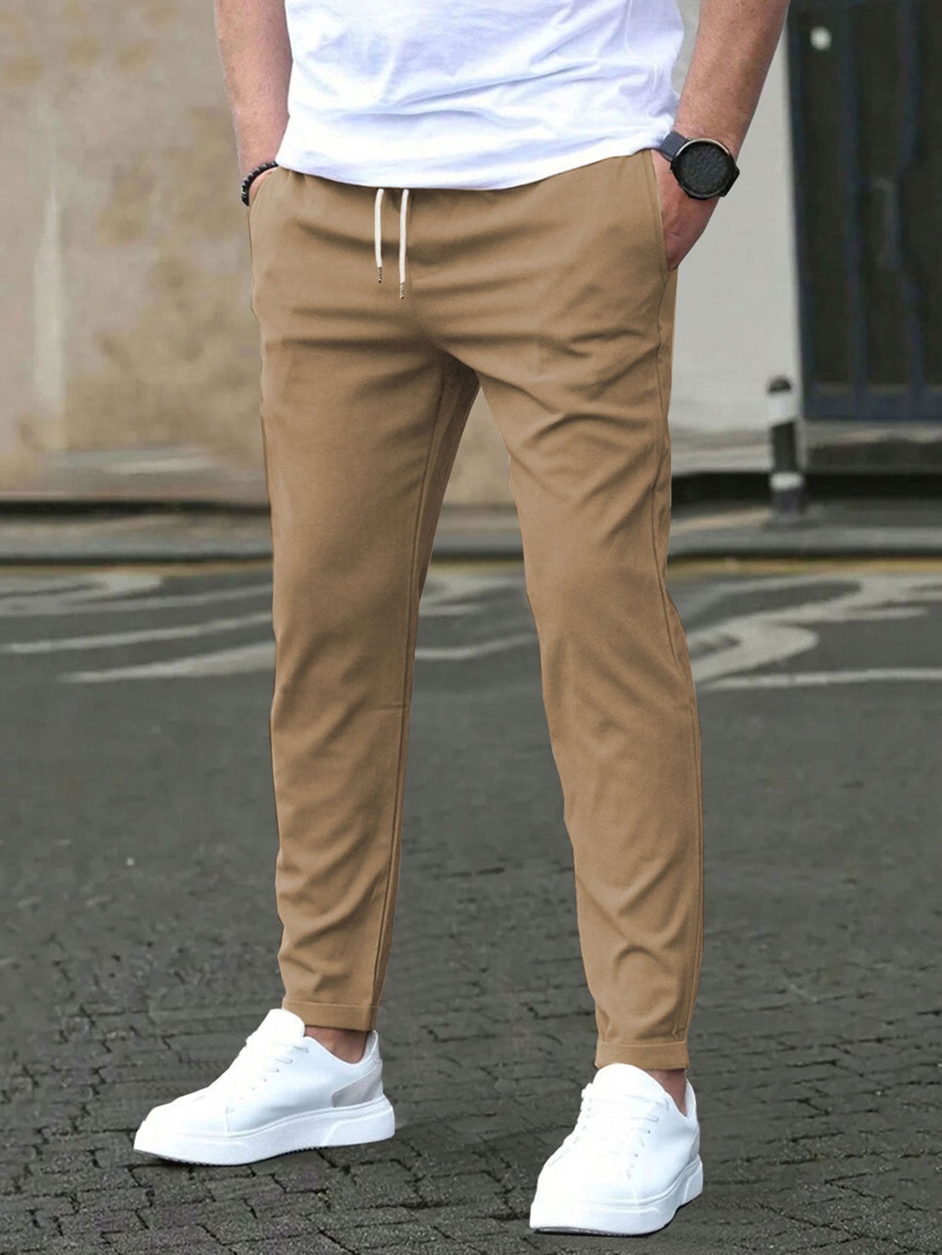 Slim-Fit Casual Pants for Modern Men • Jonas Ponty