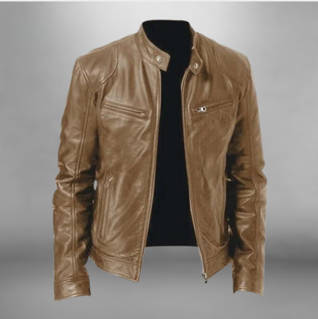 Trenton Leather Men's Jacket • Ponty