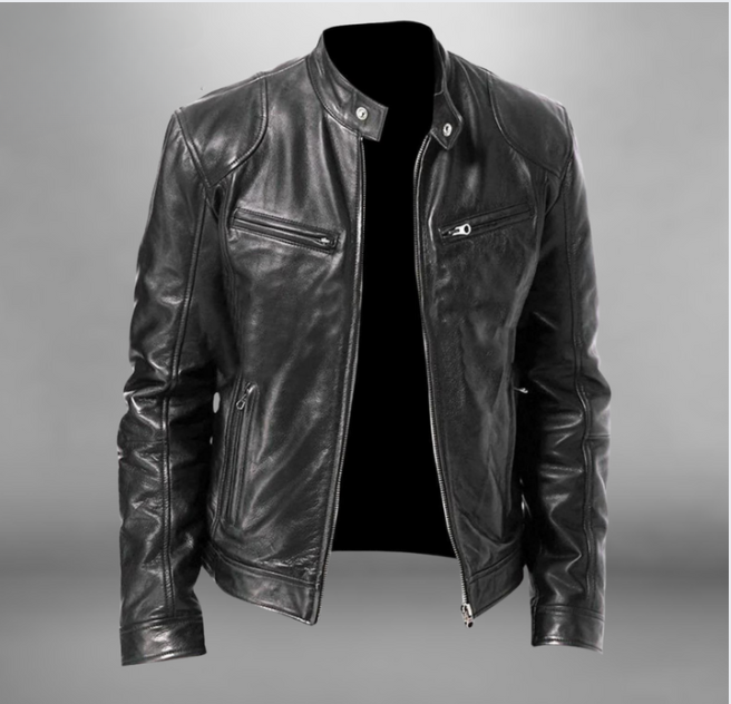 Trenton Leather Men's Jacket • Ponty