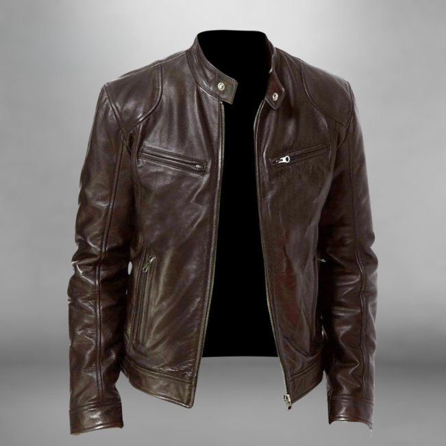 Trenton Leather Men's Jacket • Ponty