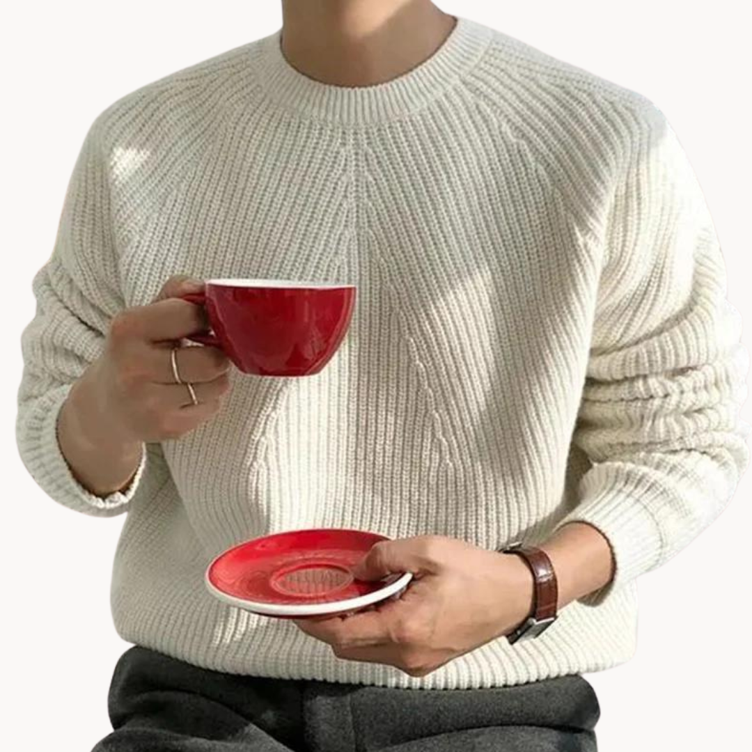 Ronan Ridgeway Ribbed Sweater | Ponty