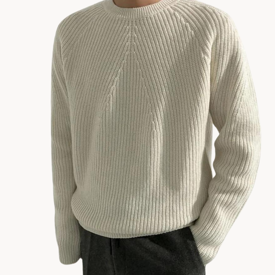 Ronan Ridgeway Ribbed Sweater | Ponty