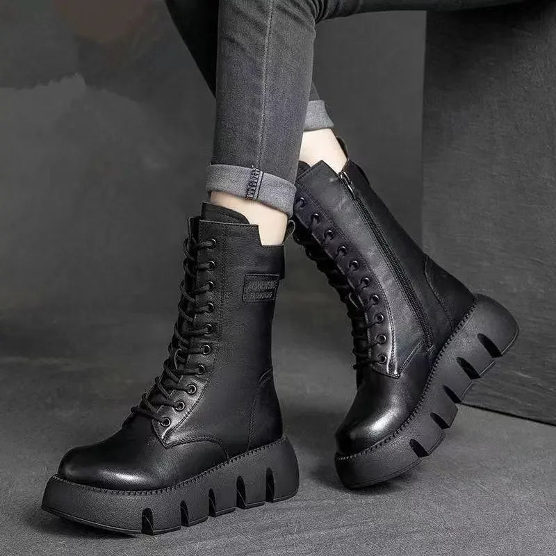 Ultra Comfortable & Warm Leather Boots | Ponty