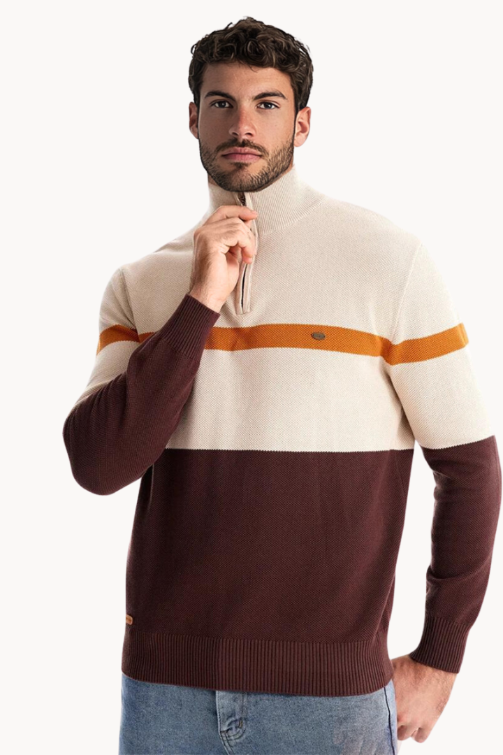 Connor Quarter Zip Sweater | Ponty