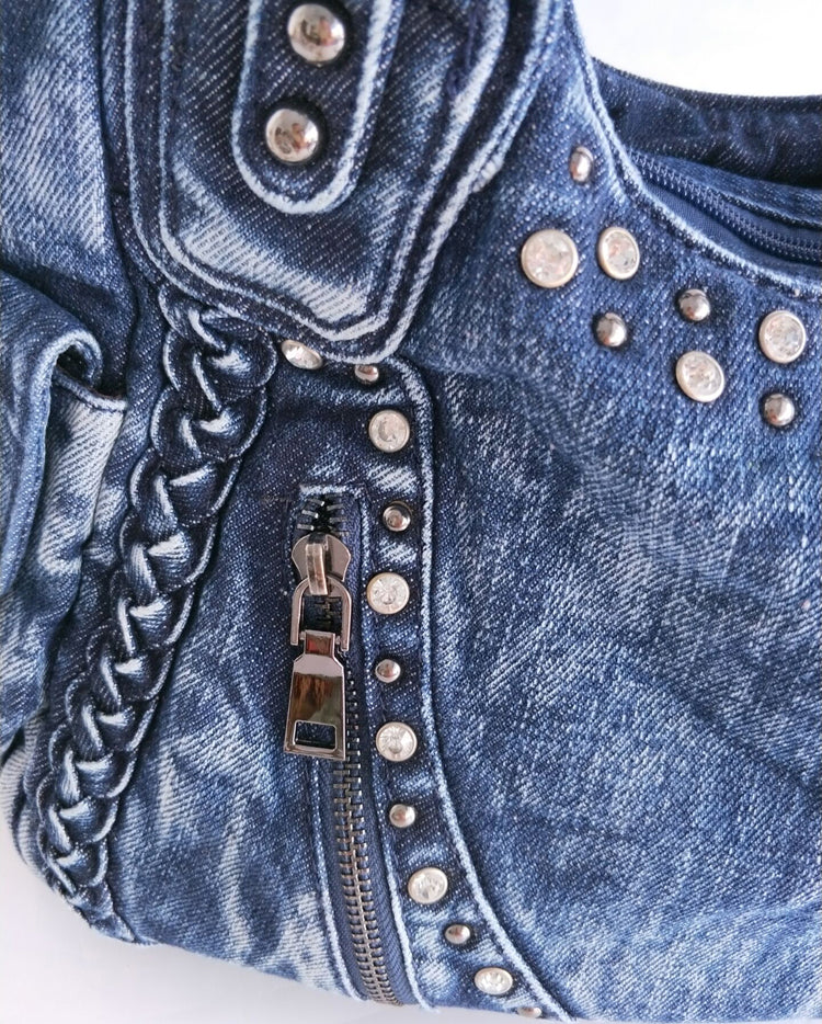 Taboo Denim Handbag | Ponty