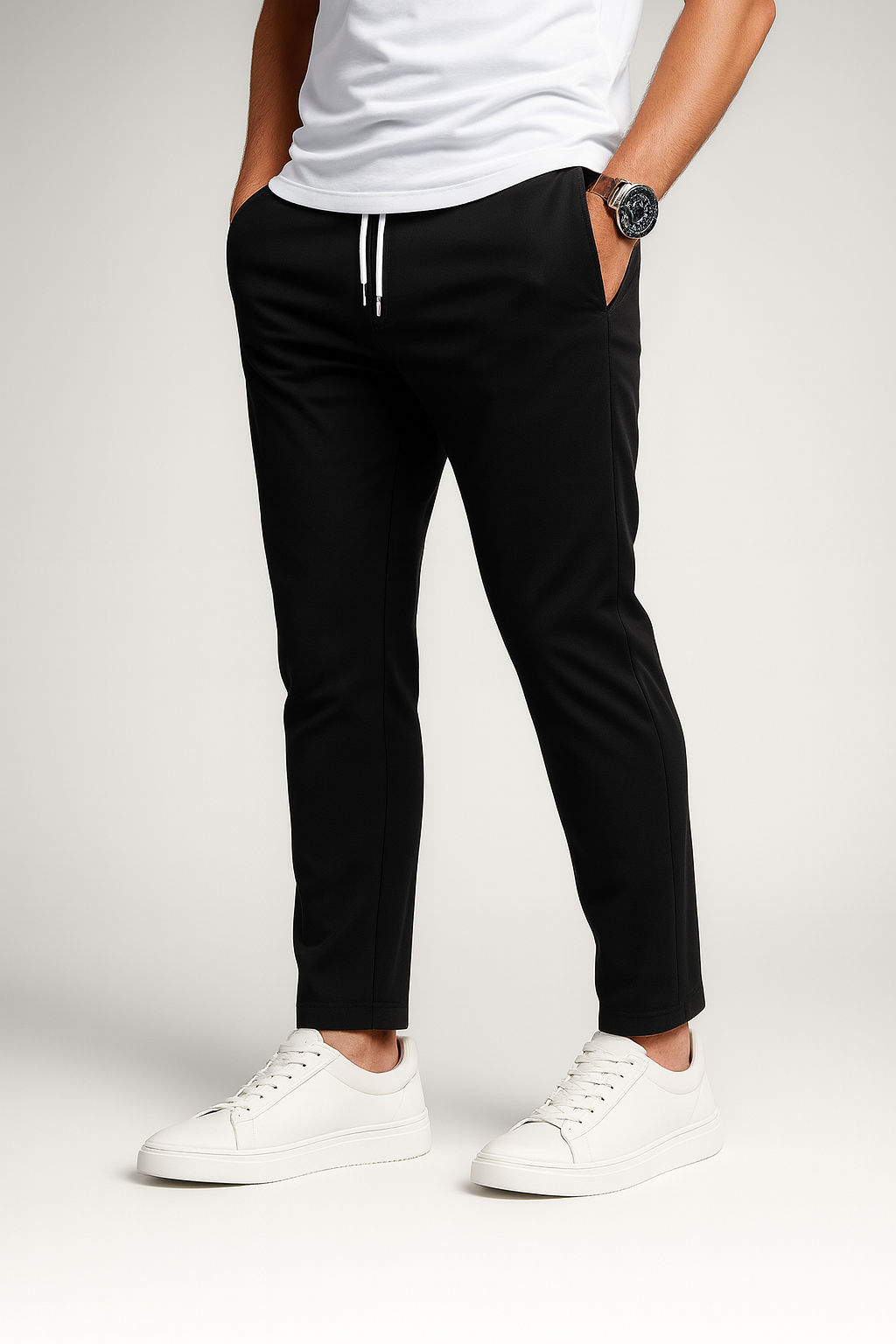 Slim-Fit Casual Pants for Modern Men • Jonas Ponty
