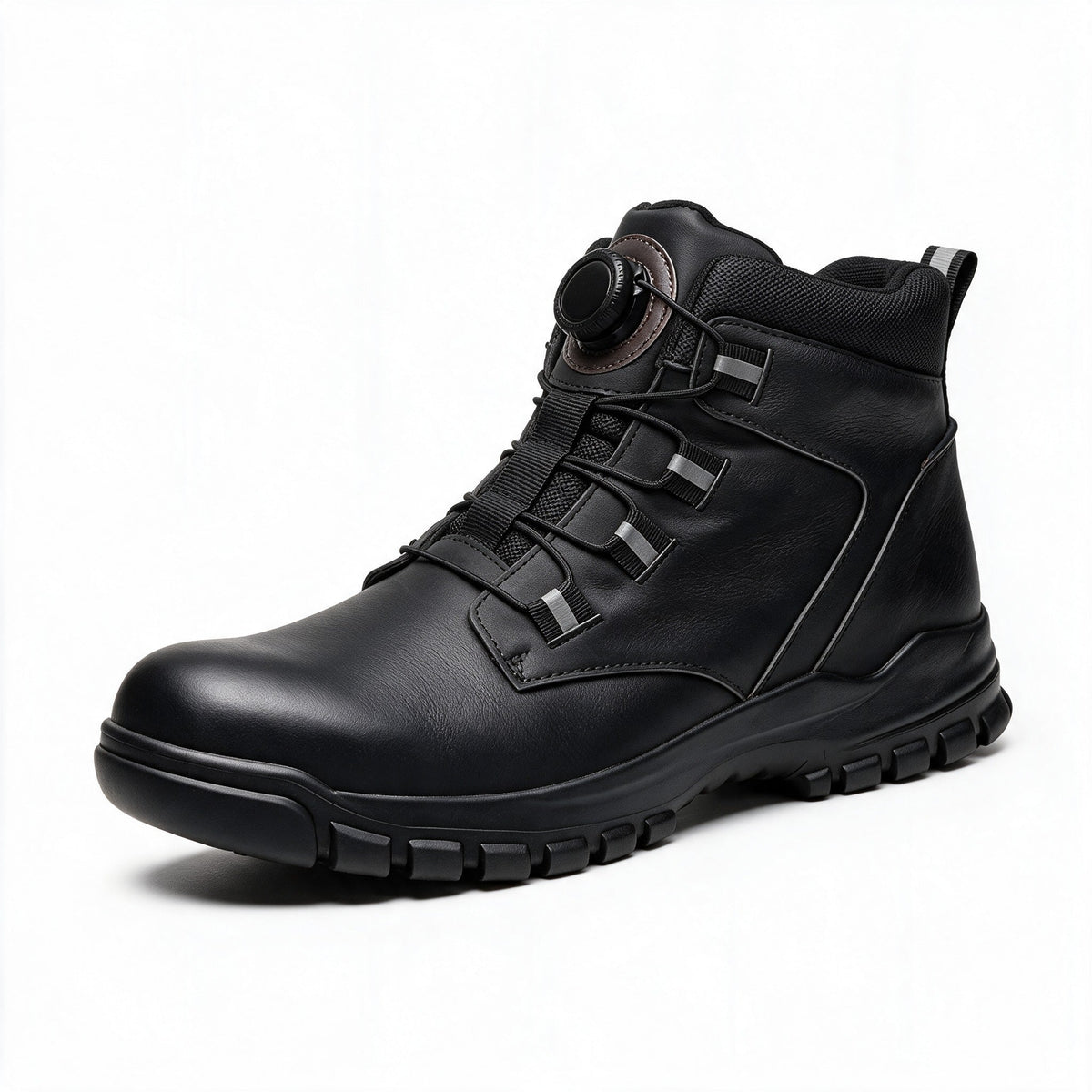 Titan safety boot — titan-12-tres-quartos-black