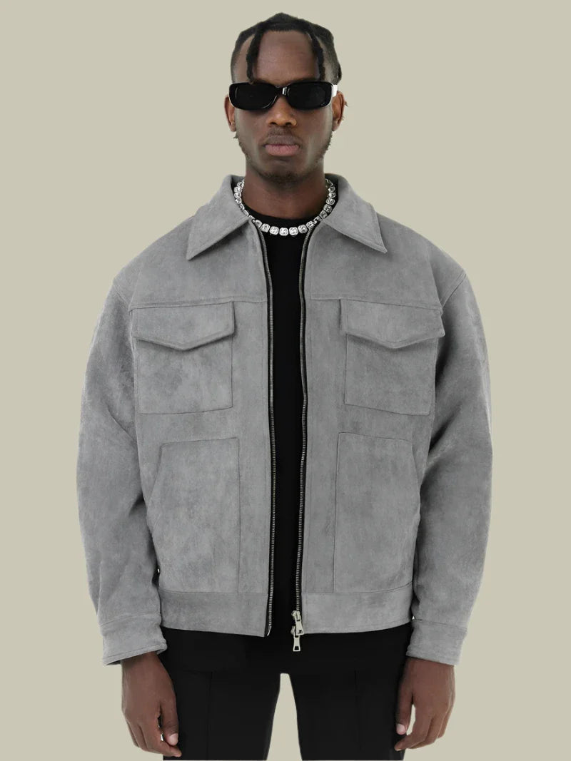 Men's Oversized Suede Jacket | Ponty