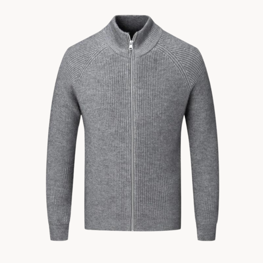 Colton Cashmere Zip Sweater | Ponty