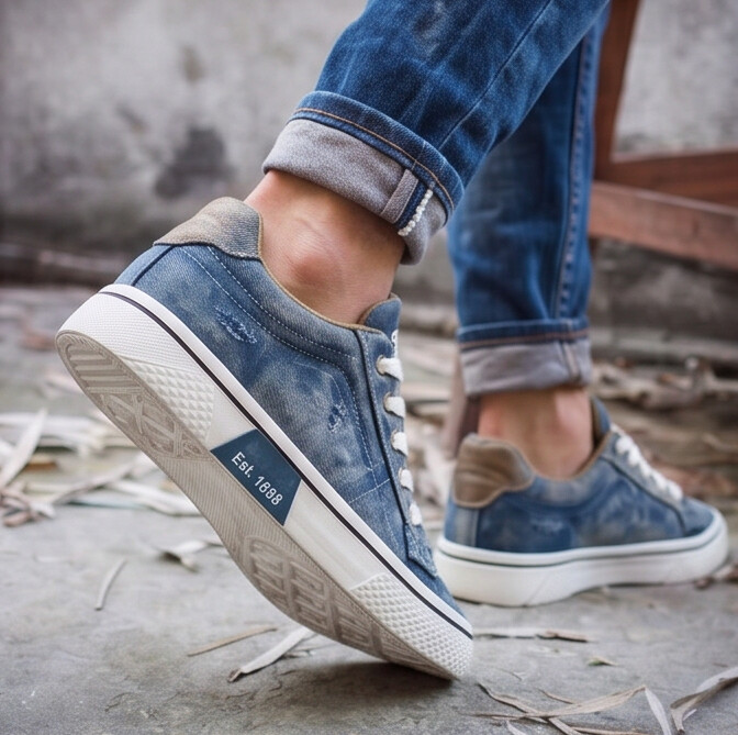 DenimWalk — Low-Top Canvas Sneaker with Platform Sole — 07_magnific_action-flexibility_vuDXdjZa47