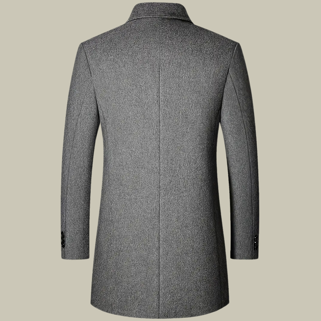 Men's Premium Woolen Long Jacket | Ponty