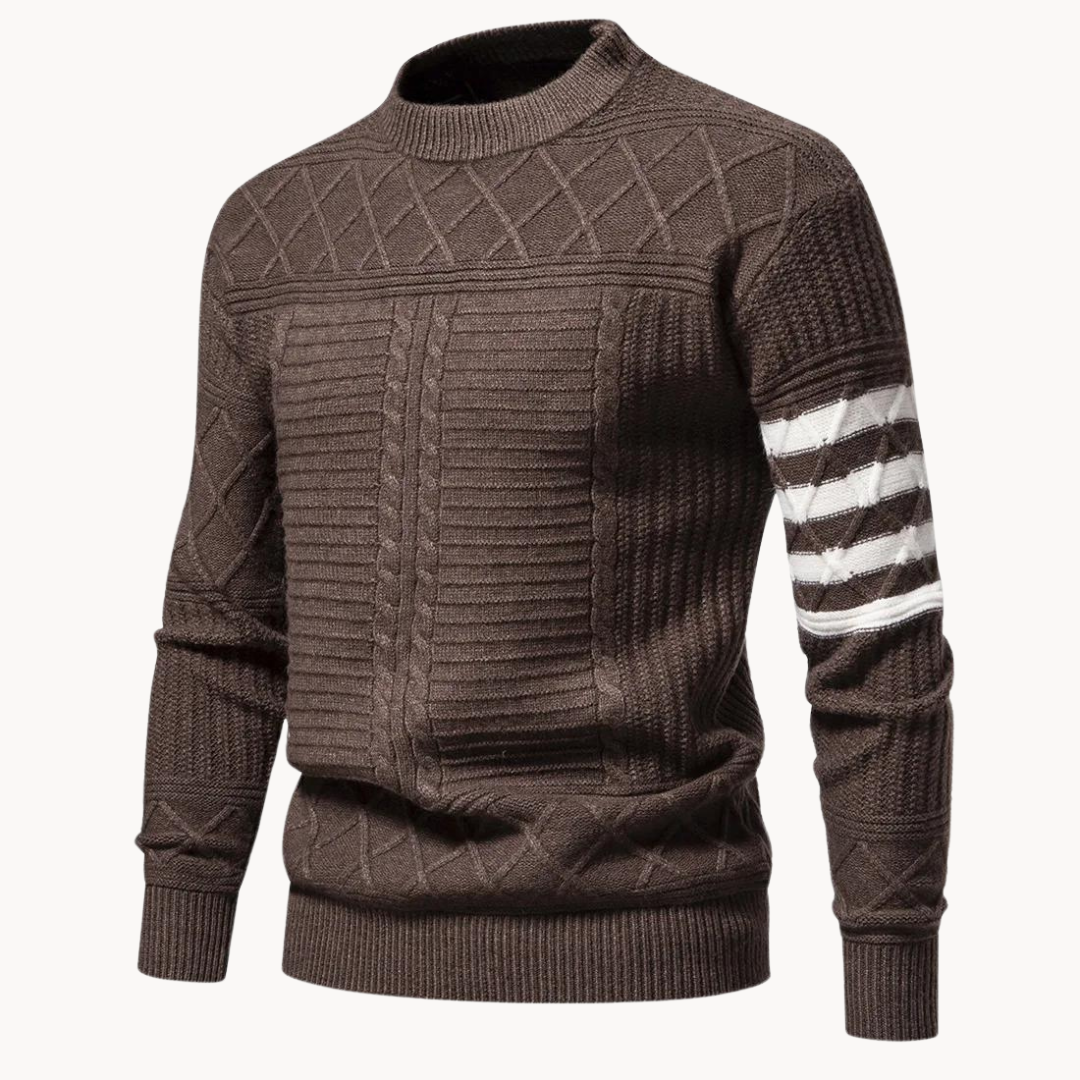 Warren Cable Crewneck Sweater | Ponty