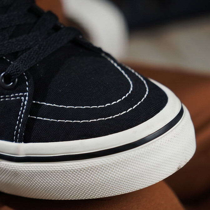 WaveStitch — Low-Top Canvas Sneaker with Contrast Detail