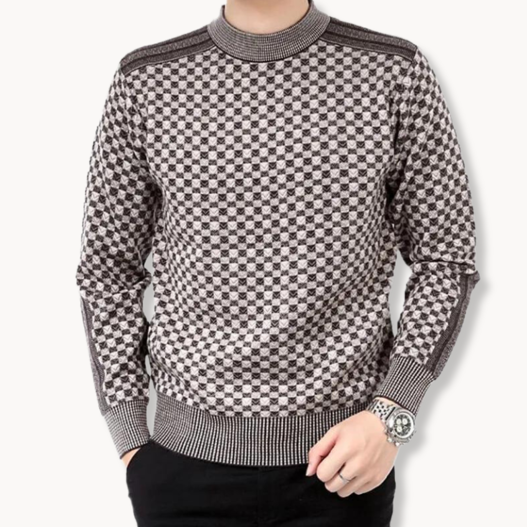 Raiden Patterned Sweater | Ponty