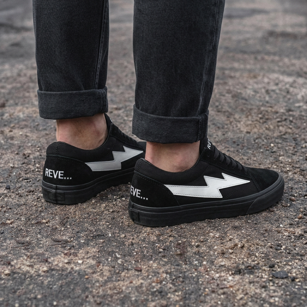 Steady — Low-Top Canvas Sneaker with Platform Sole
