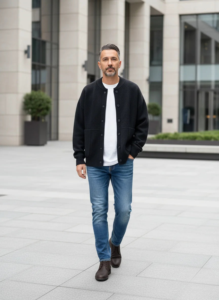 Beaufort Casual Cardigan • Ponty