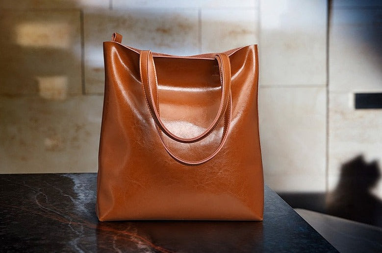 Costa Big Leather Bag | Ponty