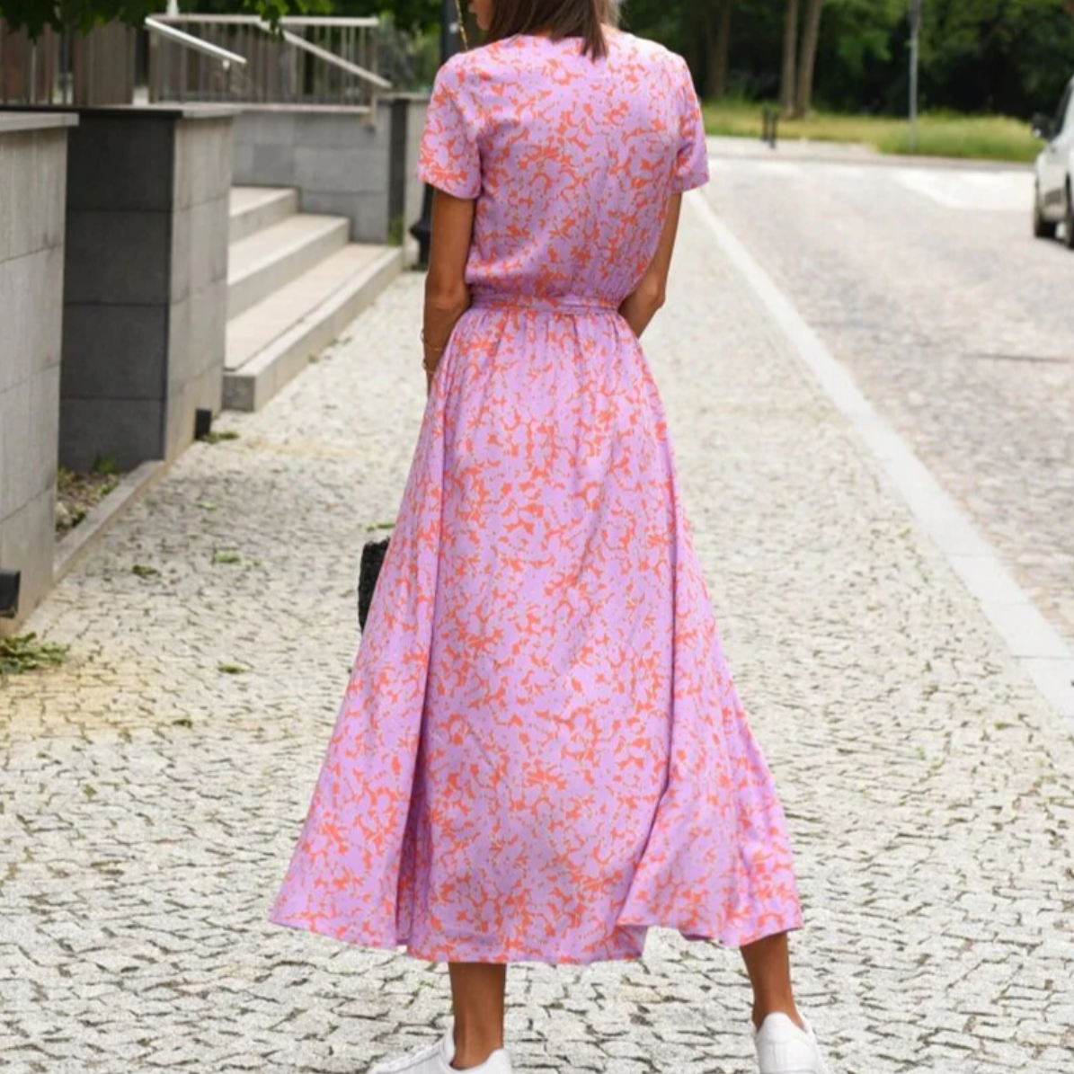 Women's Summer Dress - Elegant Printed Dress for Women | Ponty