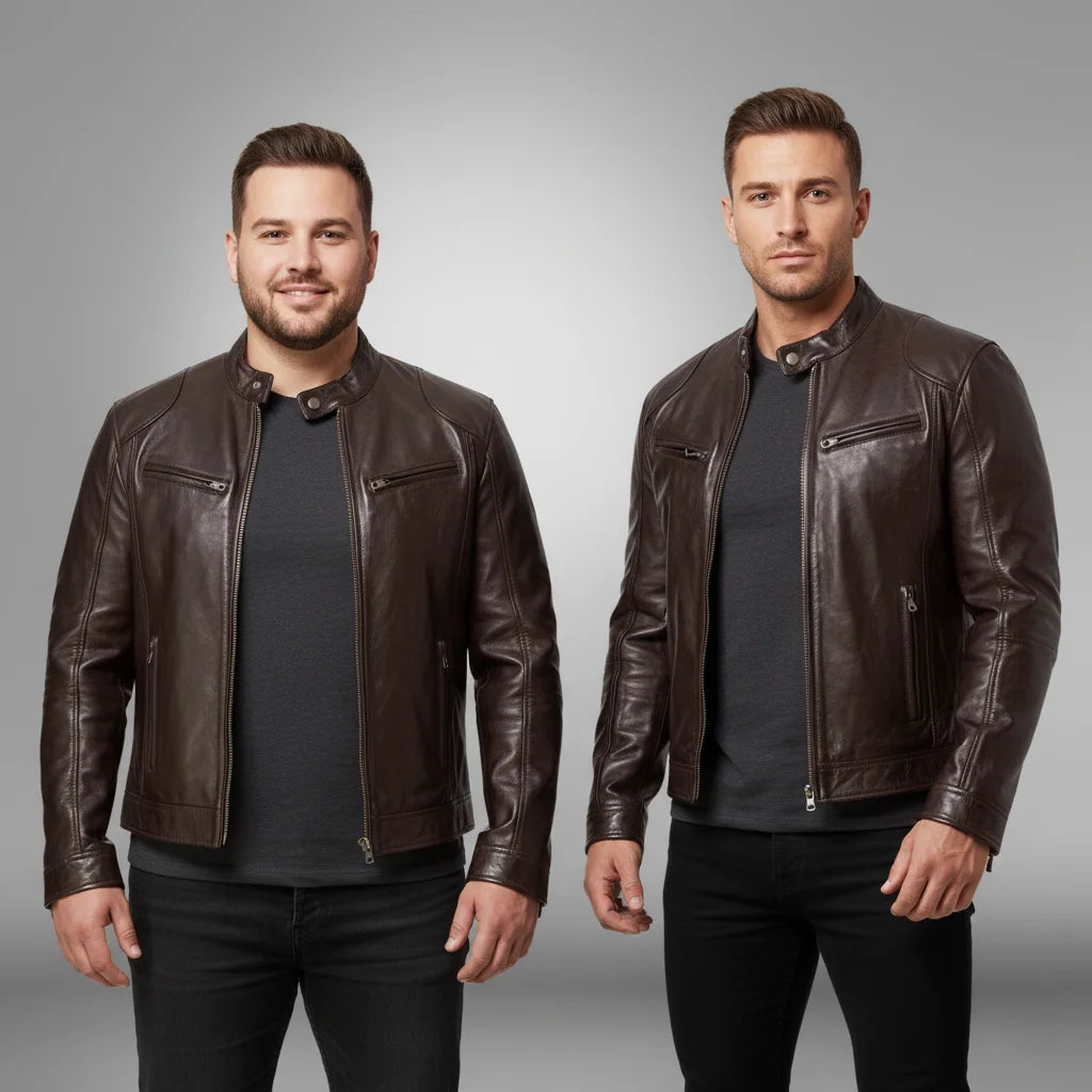 Trenton Leather Men's Jacket • Ponty