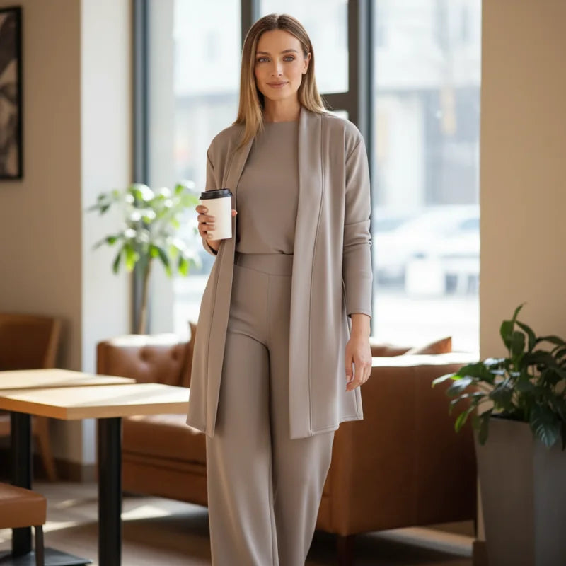 Lunara • Elegant 3-Piece Set with a Flowing Fit